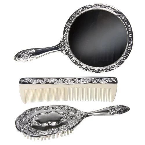 Harry Koenig Dresser Set Silver