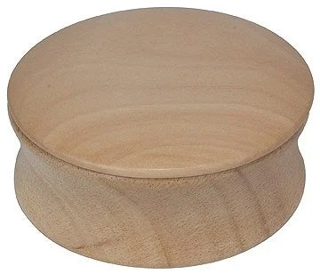 HARRY KOENIG SHAVE SOAP BOWL-NATURAL WOOD