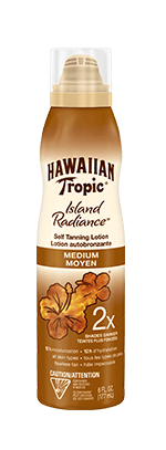Hawaiian Tropic Island Radiance Self Tanning Lotion Medium 6 oz