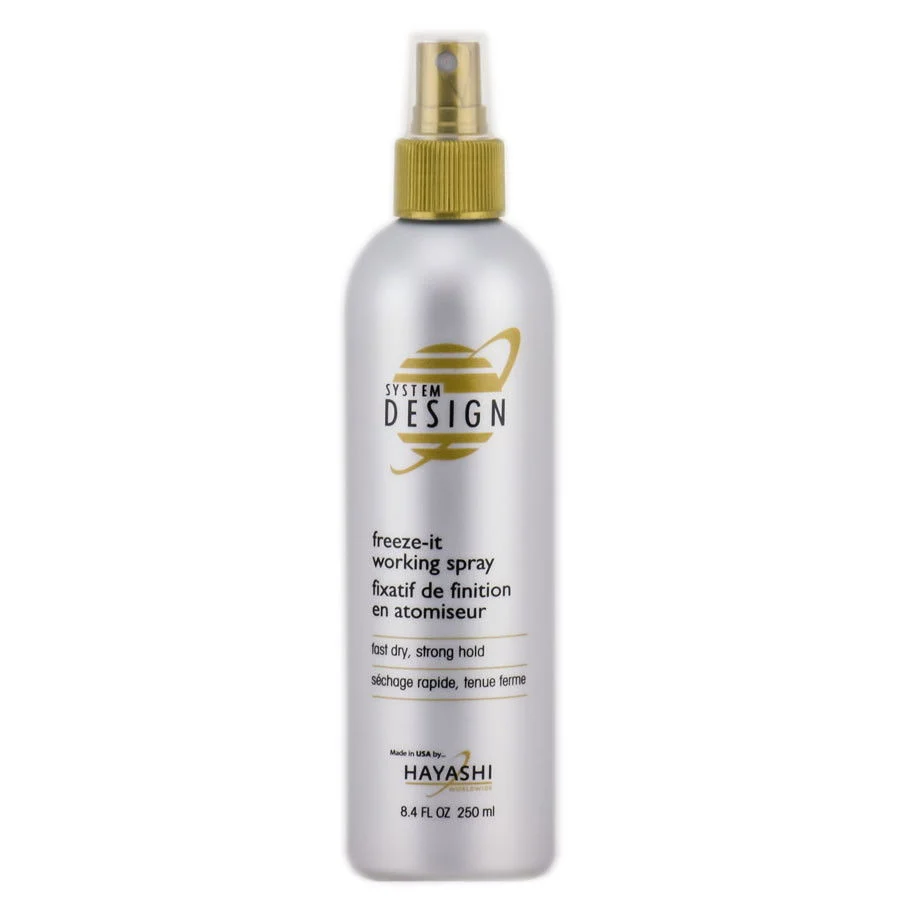 System Design Freeze It Working Spray - Size : 8.4 oz