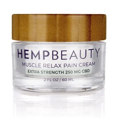 Extra Strength Muscle Relax Pain Cream (250 mg cbd) - 250 MG CBD - 2 oz