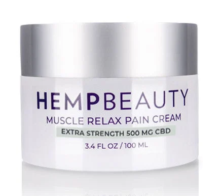Extra Strength Muscle Relax Pain Cream (500 mg cbd) - 500 MG CBD / 3.4 oz