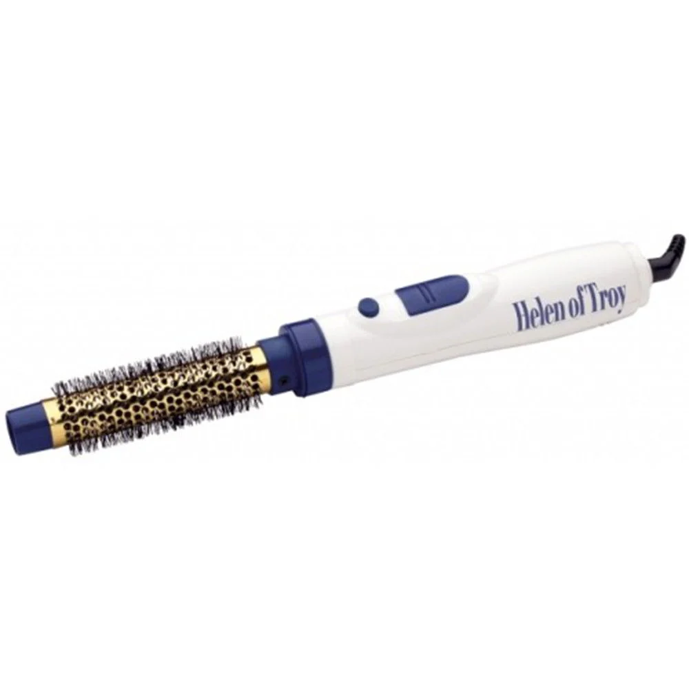 Professional Thermal Hot Air Brush - Option : 3/4" inch / Gold Barrel