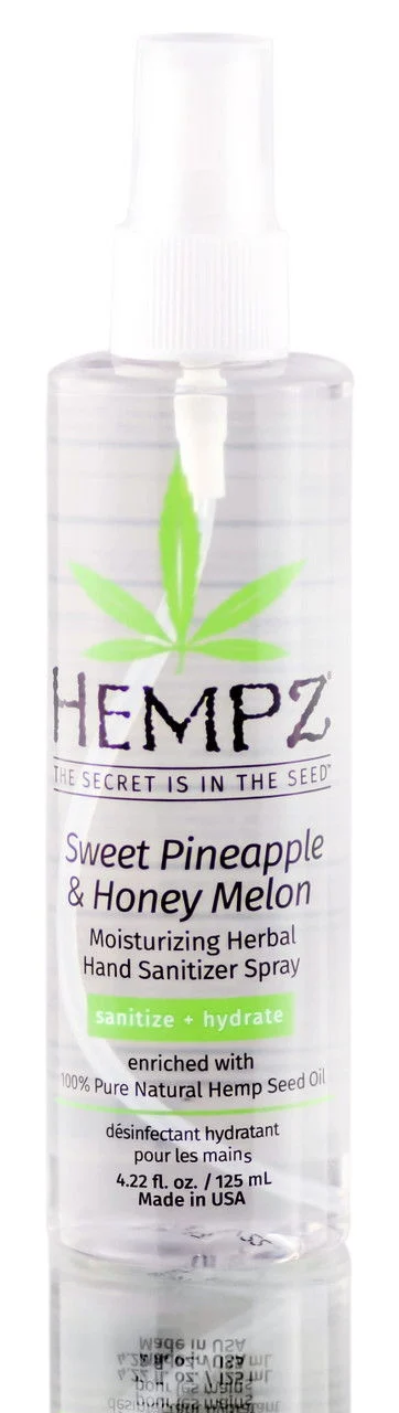 Hempz Sweet Pineapple & Honey Melon Sanitizer Spray - 4.22 oz