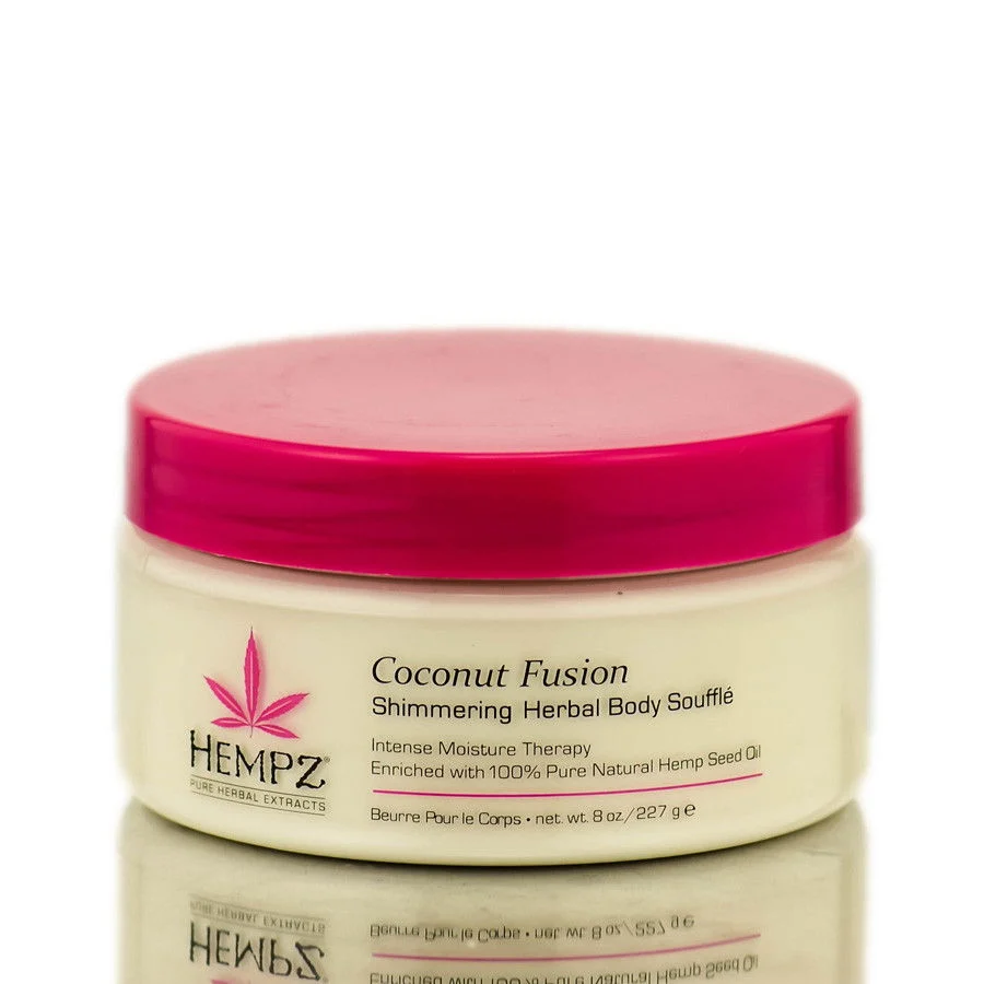 Hempz Coconut Fusion Shimmering Herbal Body Souffle - Size : 8 oz
