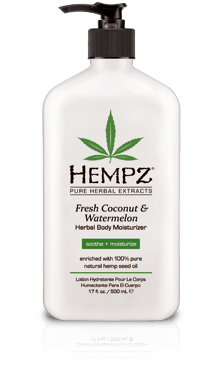 Hempz Fresh Coconut and Watermelon Moisturizer 17 oz