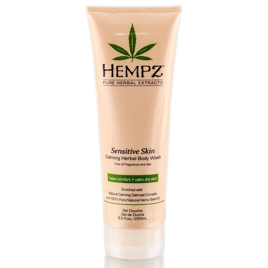 Hempz Sensitive Skin Calming Herbal Body Wash - Size : 8.5 oz