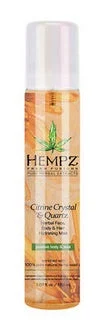 Hempz Citrine Crystal Herbal Face, Body, and Hair Hydrating Mist 5 oz