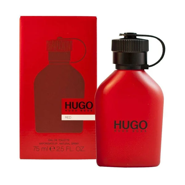 Hugo Boss Red Men's Eau De Toilette Spray 2.5 oz