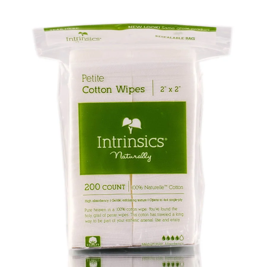Cotton Esthetic Wipes - 2x2 - Option : 200 Count