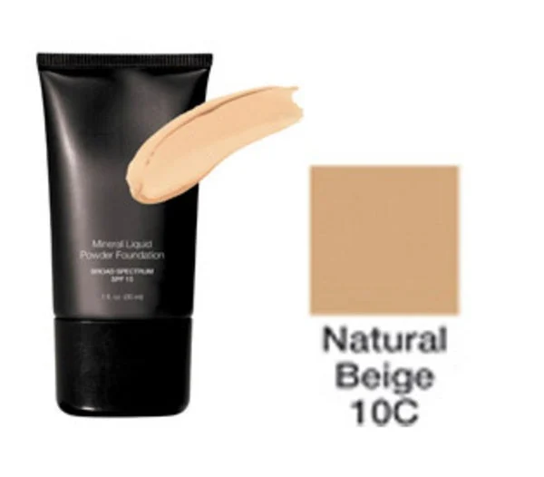 I BEAUTY LIQUID MINERAL MAKE UP NATURAL BEIGE LPMF-10