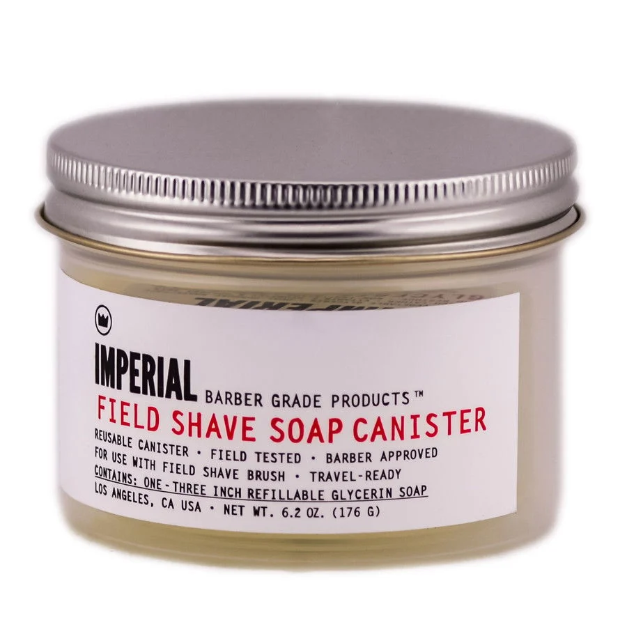 Field Shave Soap Canister - Size : 6.2 oz