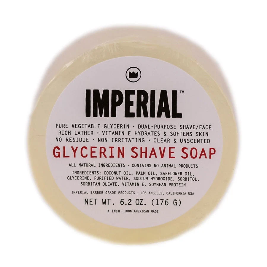 Glycerin Shave Soap - Size : 6.2 oz