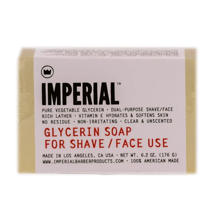 Glycerin Soap For Shave/Face Bar - Size : 6.2 oz