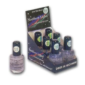INM NORTHERN LIGHTS SILVER TOP COAT 1/2 OZ