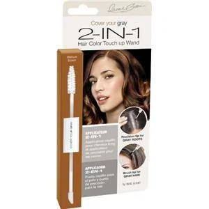 IRENE GARI COVER YOUR GRAY 2-IN-1 TOUCH UP WAND- MEDIUM BROWN .5 OZ