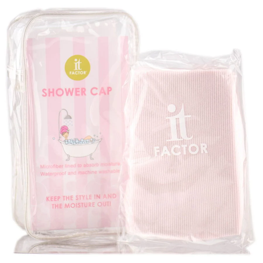 Shower Cap - Option : Light Pink