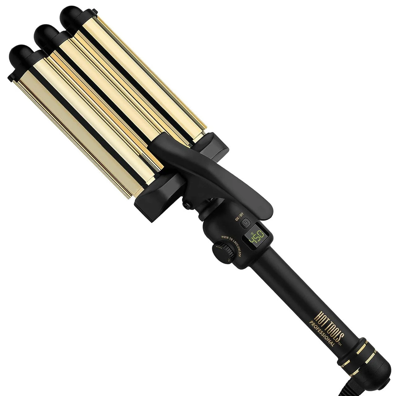 Pro Artist 24k Gold Collection 3 Barrel Waver - HTIR8000G