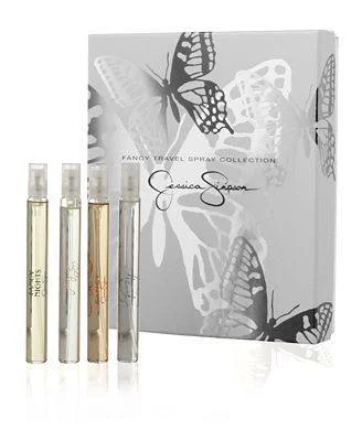 Jessica Simpson Womans Fancy Travel Spray Collection 4 Piece