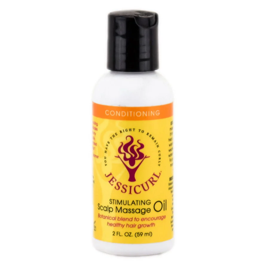 Stimulating Scalp Massage Oil - Size : 2 oz