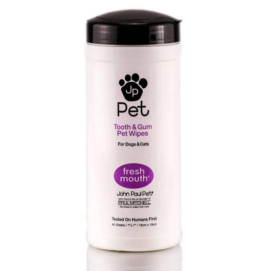 Tooth & Gum Wipes For All Pets - Option : 45 Sheets