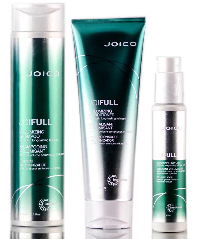 JoiFull Volumizing Shampoo & Conditioner & Styler - Regular Set