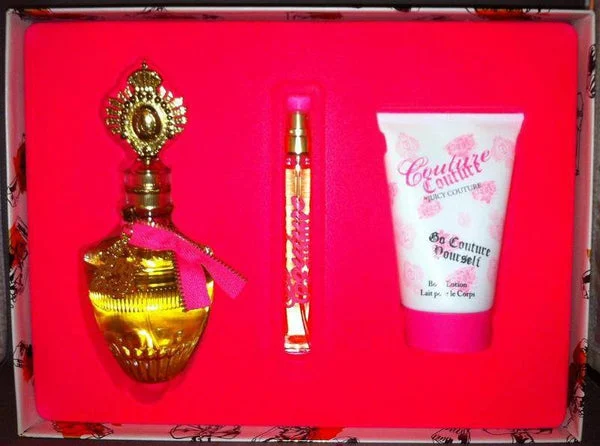JUICY COUTURE COUTURE COUTURE HOLIDAY GIFT SET 3-PIECE