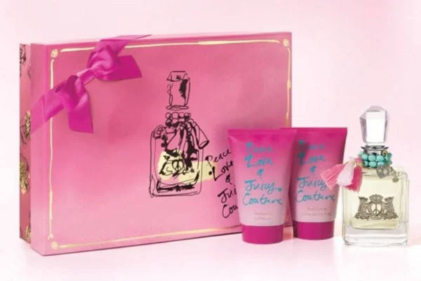JUICY COUTURE PEACE LOVE + JUICY HOLIDAY GIFT SET 3-PIECE