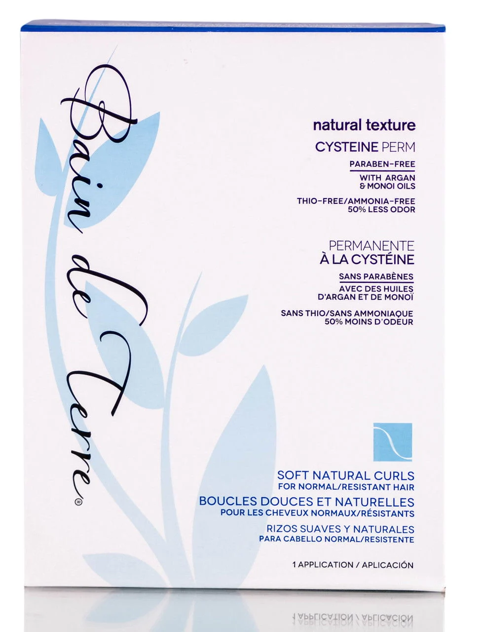 Natural Texture Cysteine Perm - Normal/Resistant Hair - 1 Application