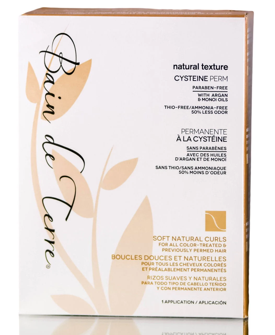 Natural Texture Cysteine Perm - Color Treated Hair - 1 Application