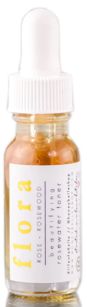 Flora Beautifying Rosewater Toner - 0.5 oz