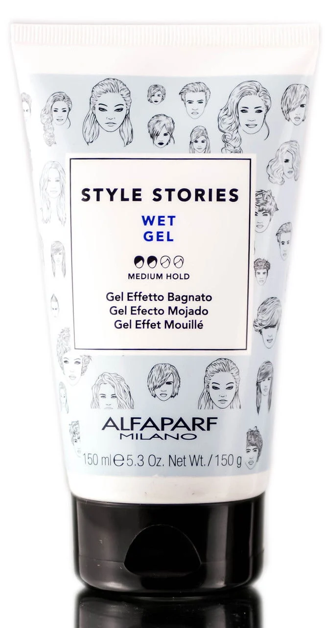 Alfaparf Style Stories Wet Gel Medium Hold - 5.3 oz