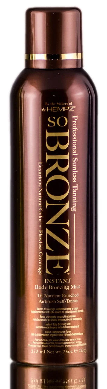 Hempz SoBronze Sunless Instant Body Bronzing Mist - 7.5