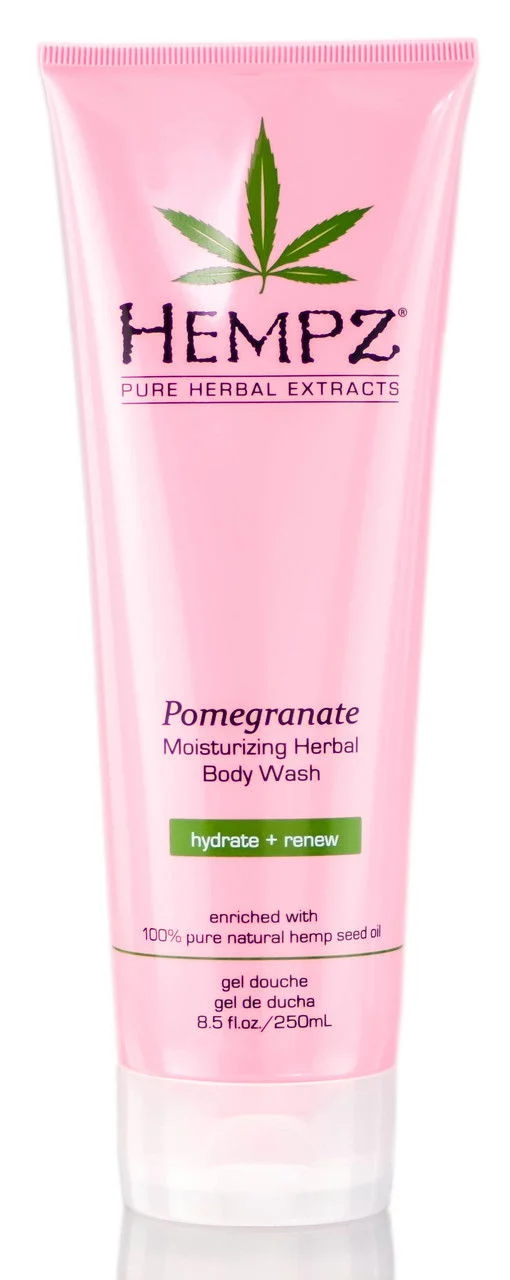 Hempz Pomegranate Moisturizing Herbal Body Wash - 8.5 oz