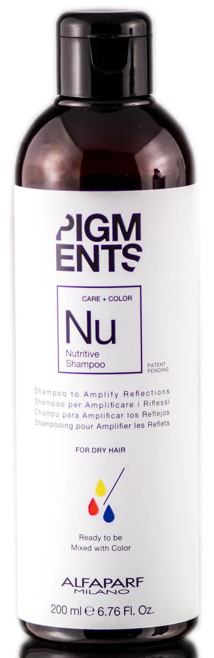 Pigments Nutritive Shampoo For Dry Hair - 6.76 oz