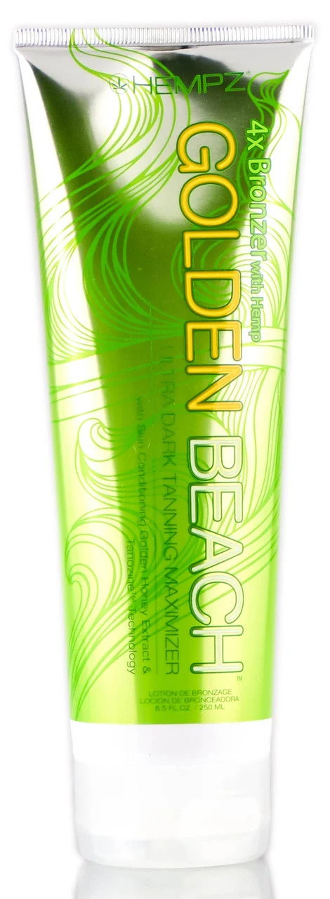 Hempz 4x Bronzer Golden Beach Ultra Dark Tanning Maximizer - 8.5 oz