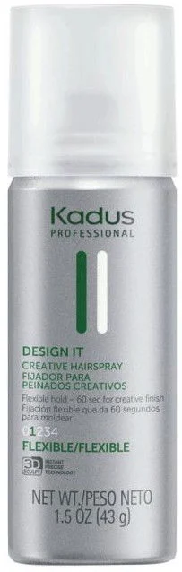 Kadus Professional Design It Creative Hairspray - 1.5 oz