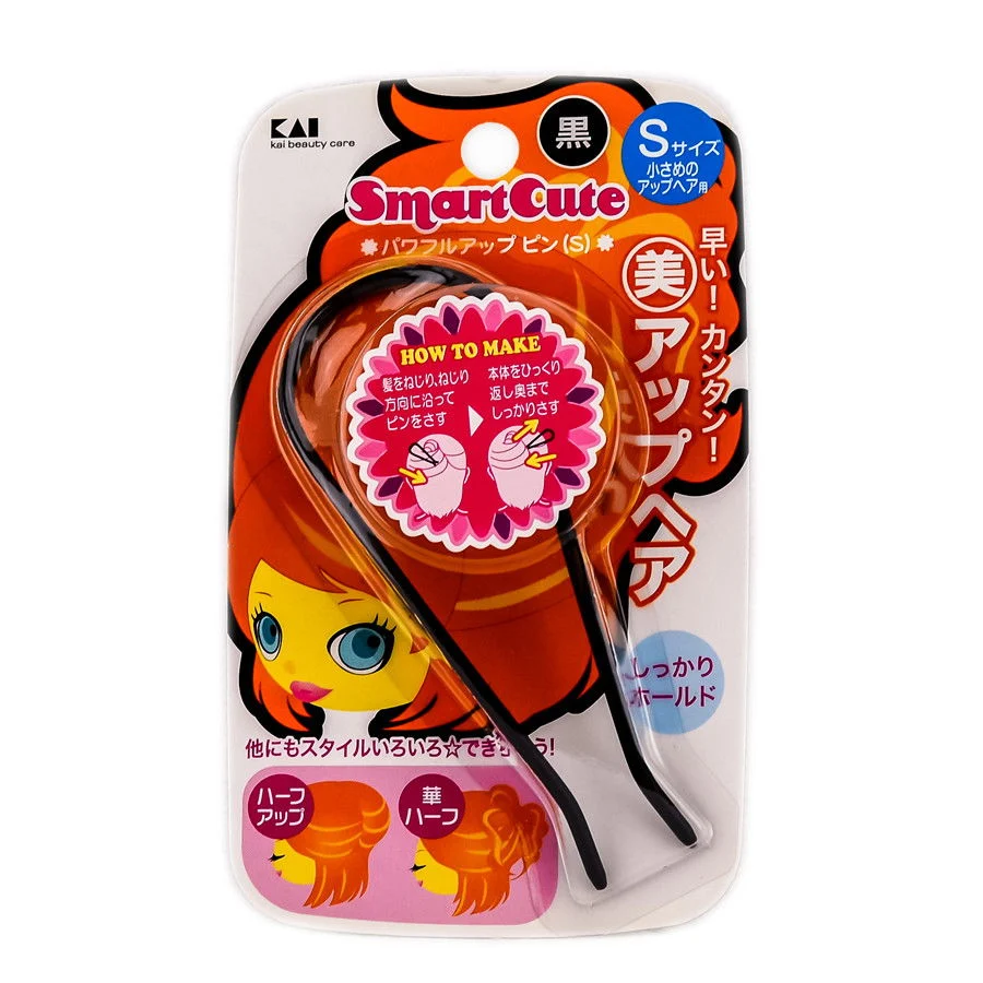 Smart Cute Powerful Pin-Up Hair Pin 1 - Option : Black #HC 0387