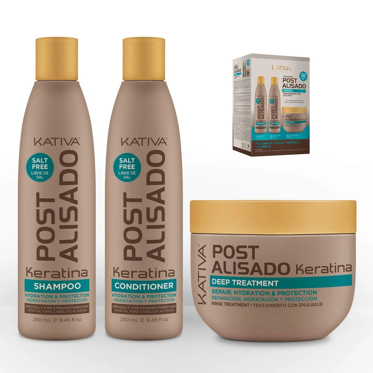 Straightening Post with Deep Treatment - 3 x 8.45 oz