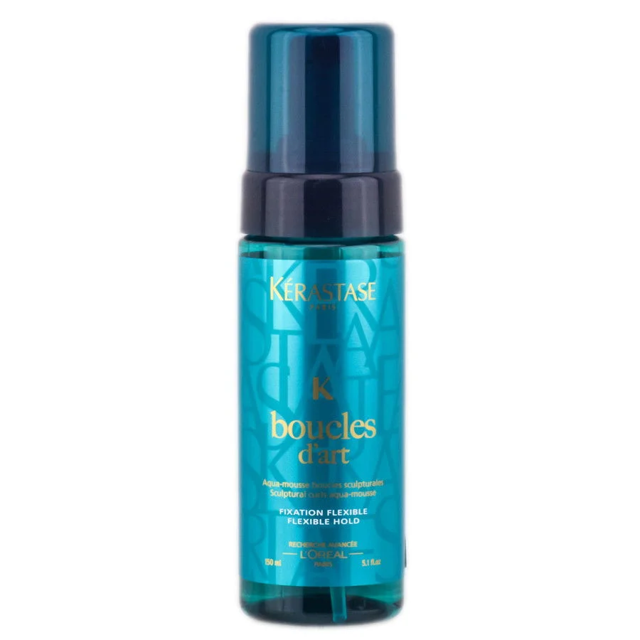 Boucles D'art Sculptural Curls Aqua Mousse Flexible Hold - Size : 5.1 oz