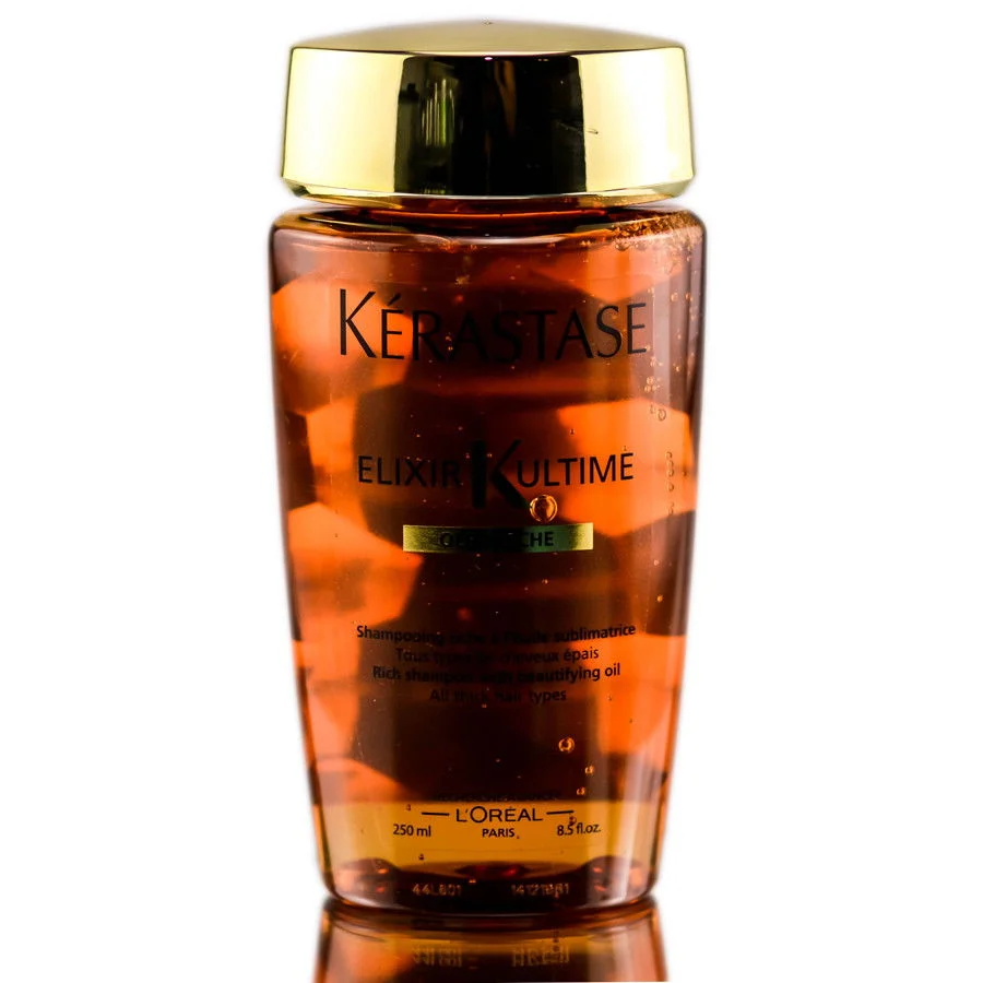 Elixir Kultime Rich Shampoo with Beautifying Oil - Size : 8.5 oz