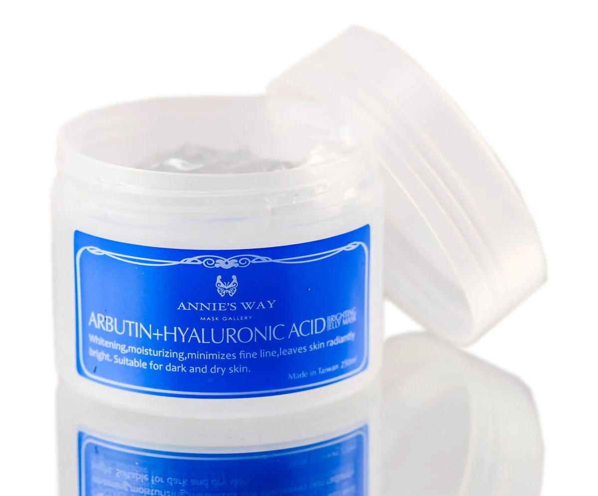 Jelly Mask Collection - Arbutin + Hyaluronic Acid Brightening Tub - Size : 8.5 oz