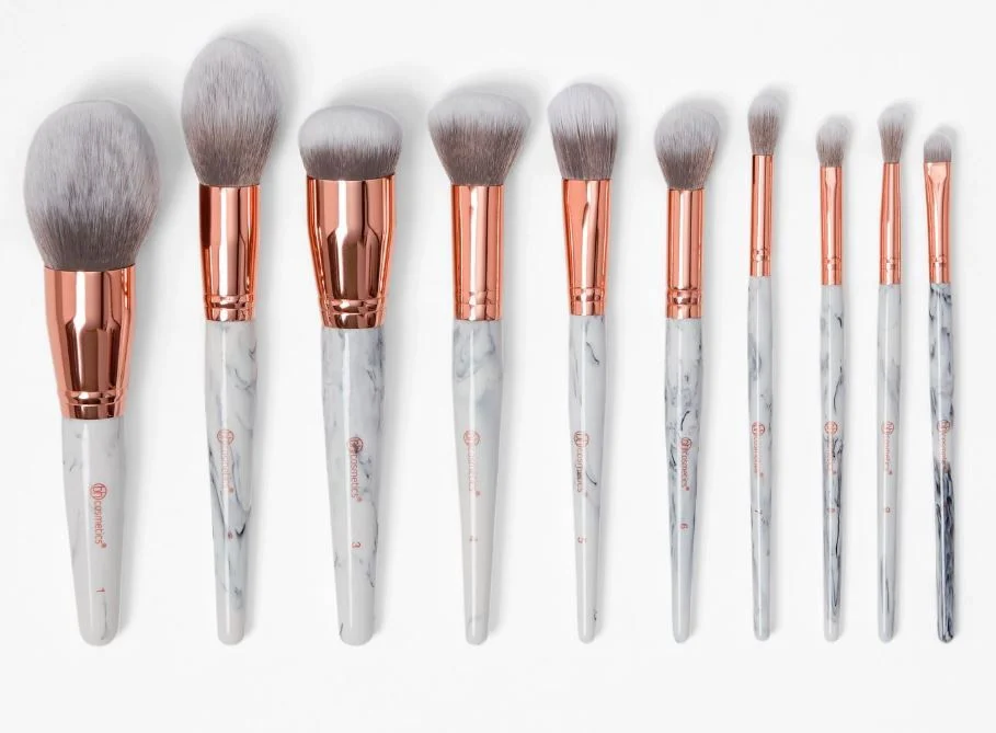 Marble Luxe 10 Piece Brush Set - 10 Piece Brush Set