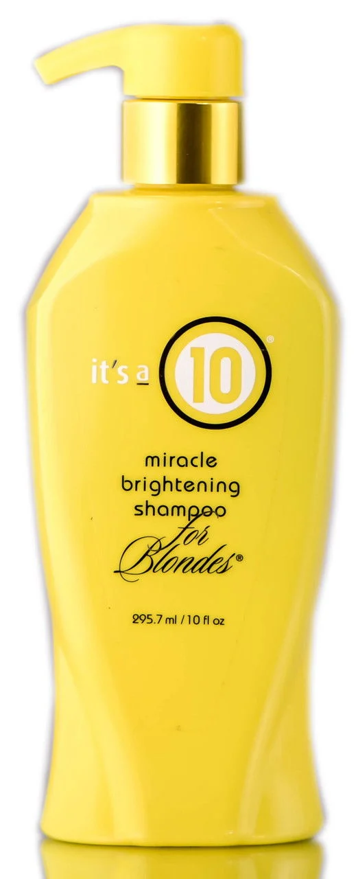 It's a 10 Miracle Brightening Shampoo For Blondes - 10 oz