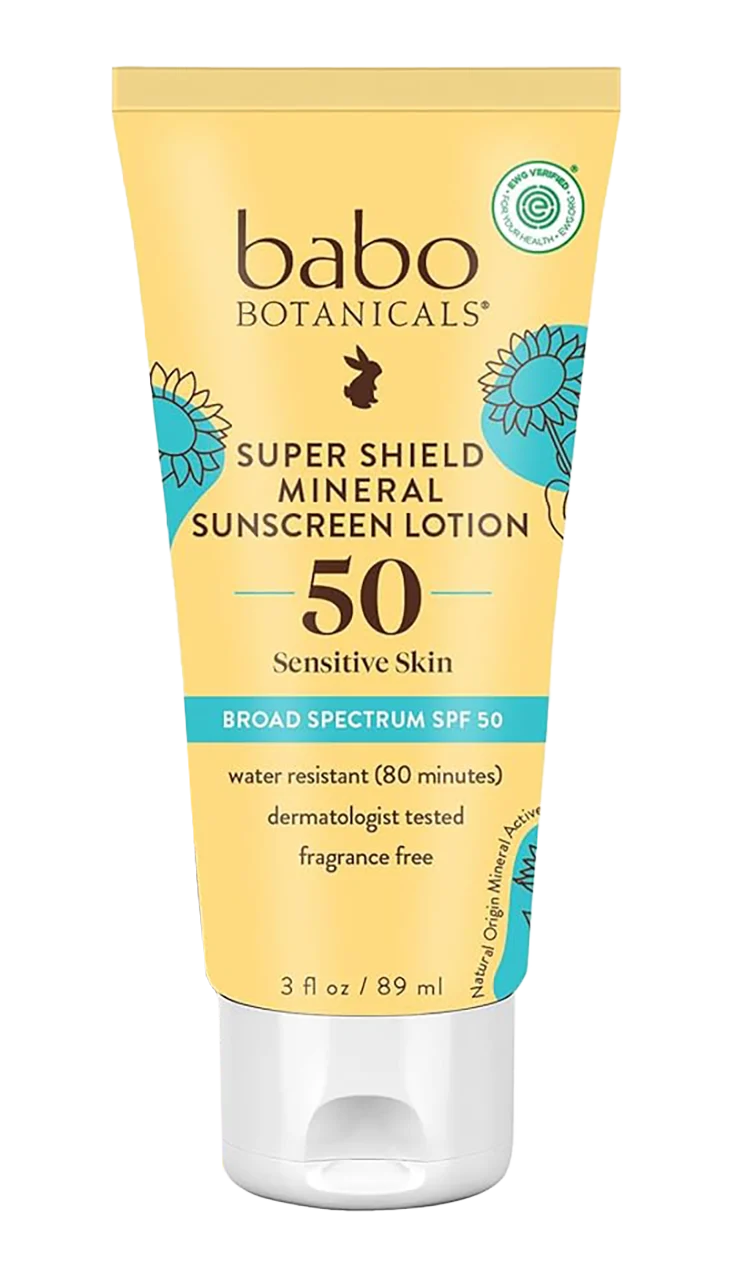 Super Shield Mineral Sunscreen Lotion SPF 50 - 3 oz