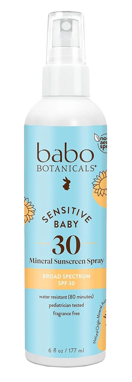 Sensitive Baby Mineral Sunscreen Spray SPF 30 - 6 oz