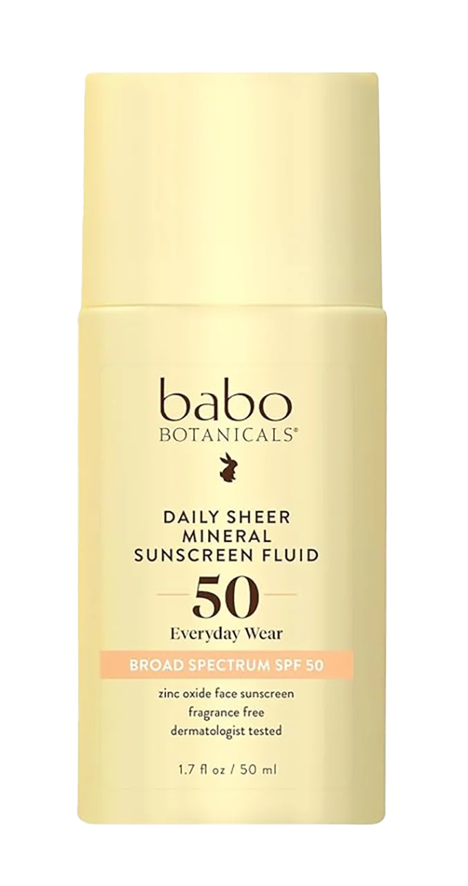 Daily Sheer Mineral Sunscreen Fluid SPF 50 - 1.7 oz