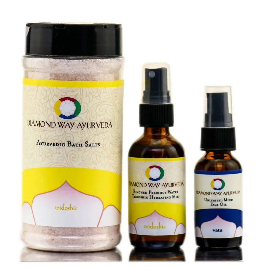 Ayurveda Stress Relief Gift Set - Option : Ayurveda Stress Relief Gift Set