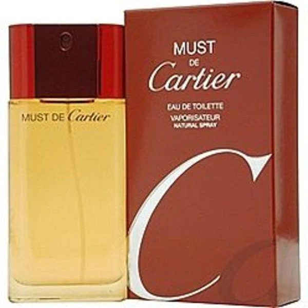 MUST DE CARTIER WOMEN`S EDT SPRAY 3.4 OZ 00564