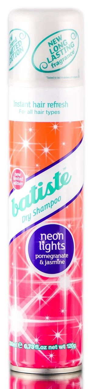 Batiste Neon Lights Pomegranate & Jasmine Dry Shampoo - 6.73 oz